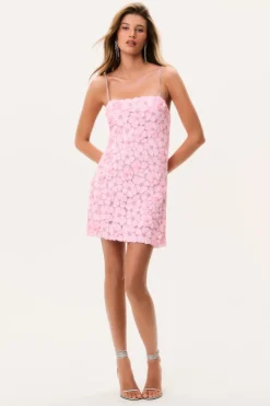 Aleria Hand-Beaded Sequin Mini Dress