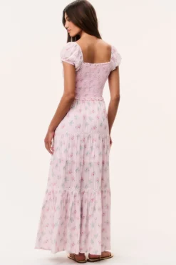 Amandla Floral Cotton Maxi Dress