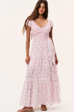 Amandla Floral Cotton Maxi Dress