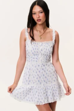 Andela Indigo Cloud Mini Dress