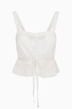 Anoria Cotton Lace Top