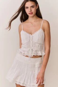 Avra Cotton Victorian Top