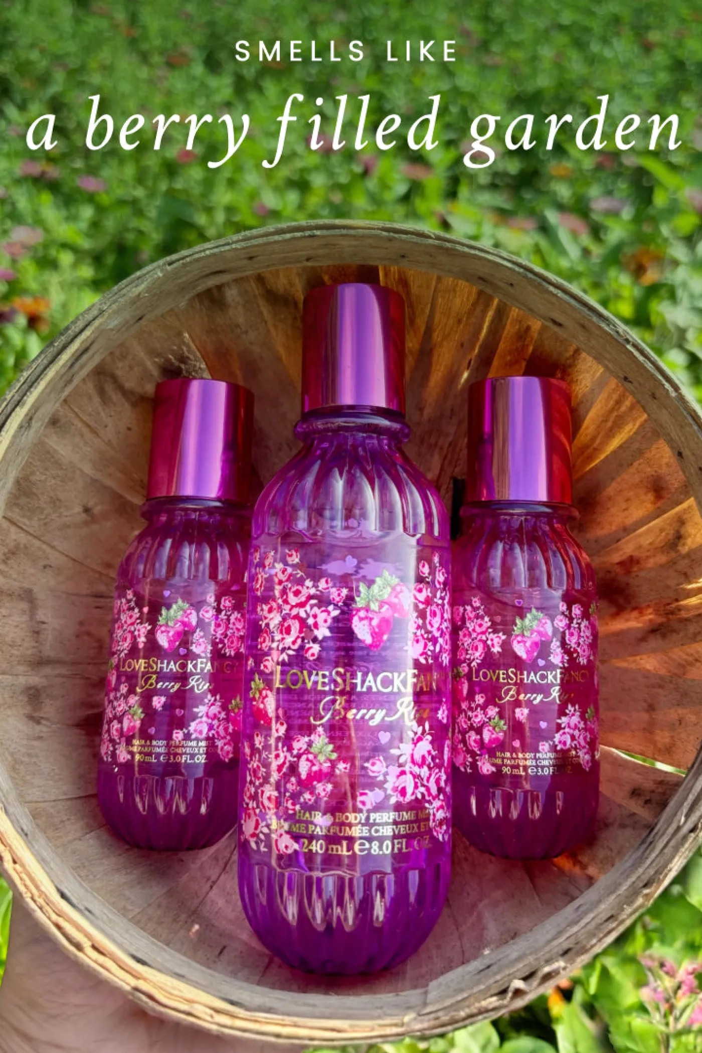 Berry Kiss Hair & Body Perfume Mist with Marshmallow