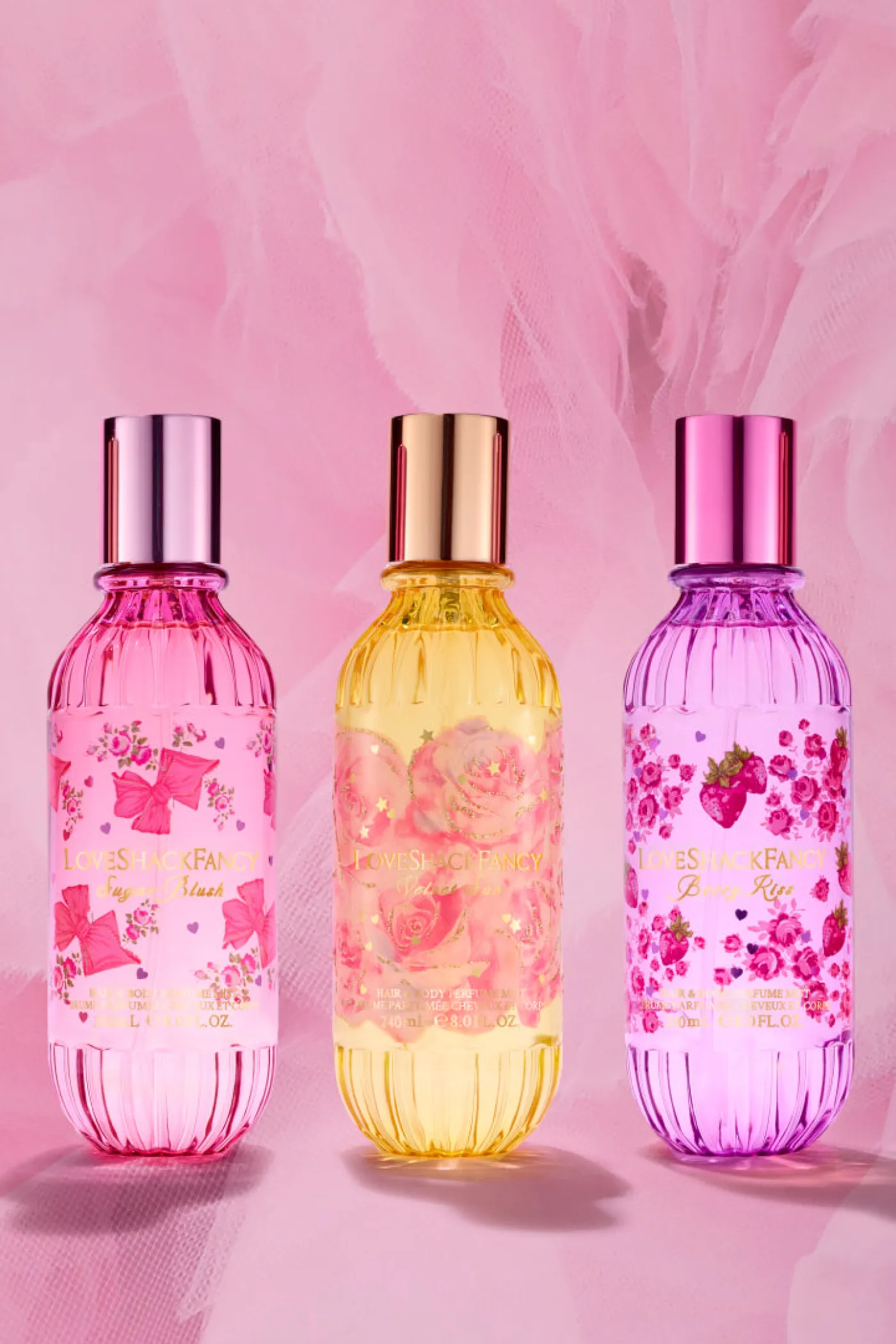 Berry Kiss Hair & Body Perfume Mist with Marshmallow