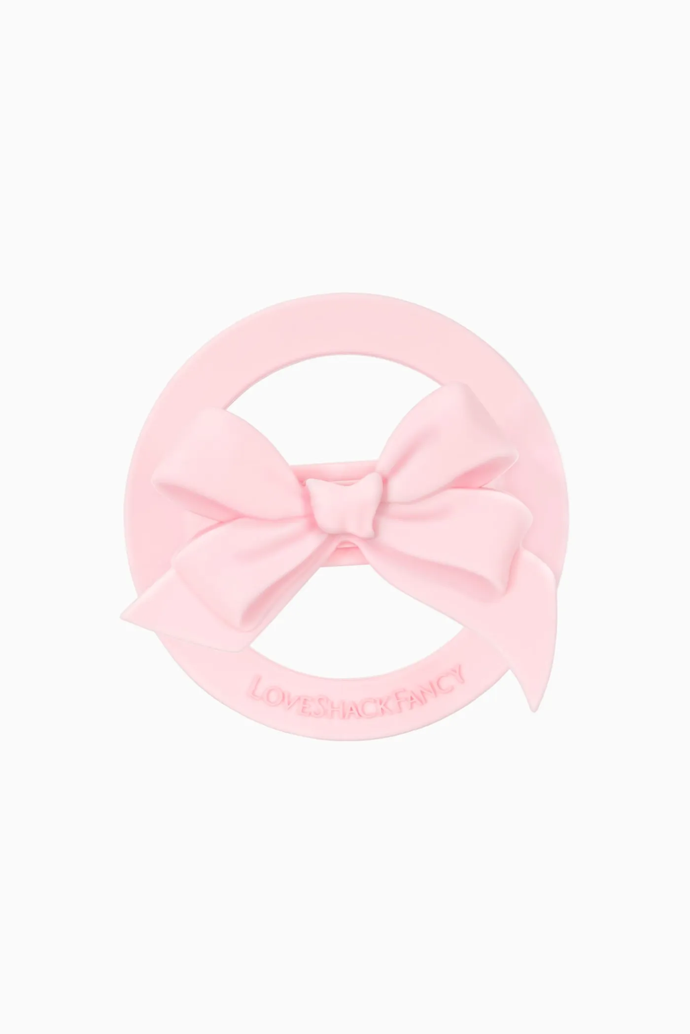Case-Mate x LoveShackFancy Magnetic Bow Phone Loop Grip Works With MagSafe - Pink