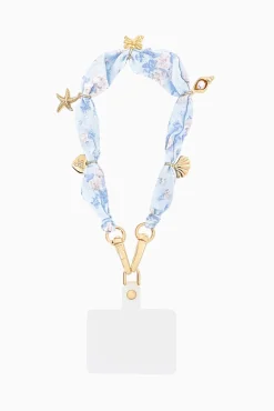 Case-Mate x LoveShackFancy Scarf Anchor Card Phone Charm - Everblooming Rosettes