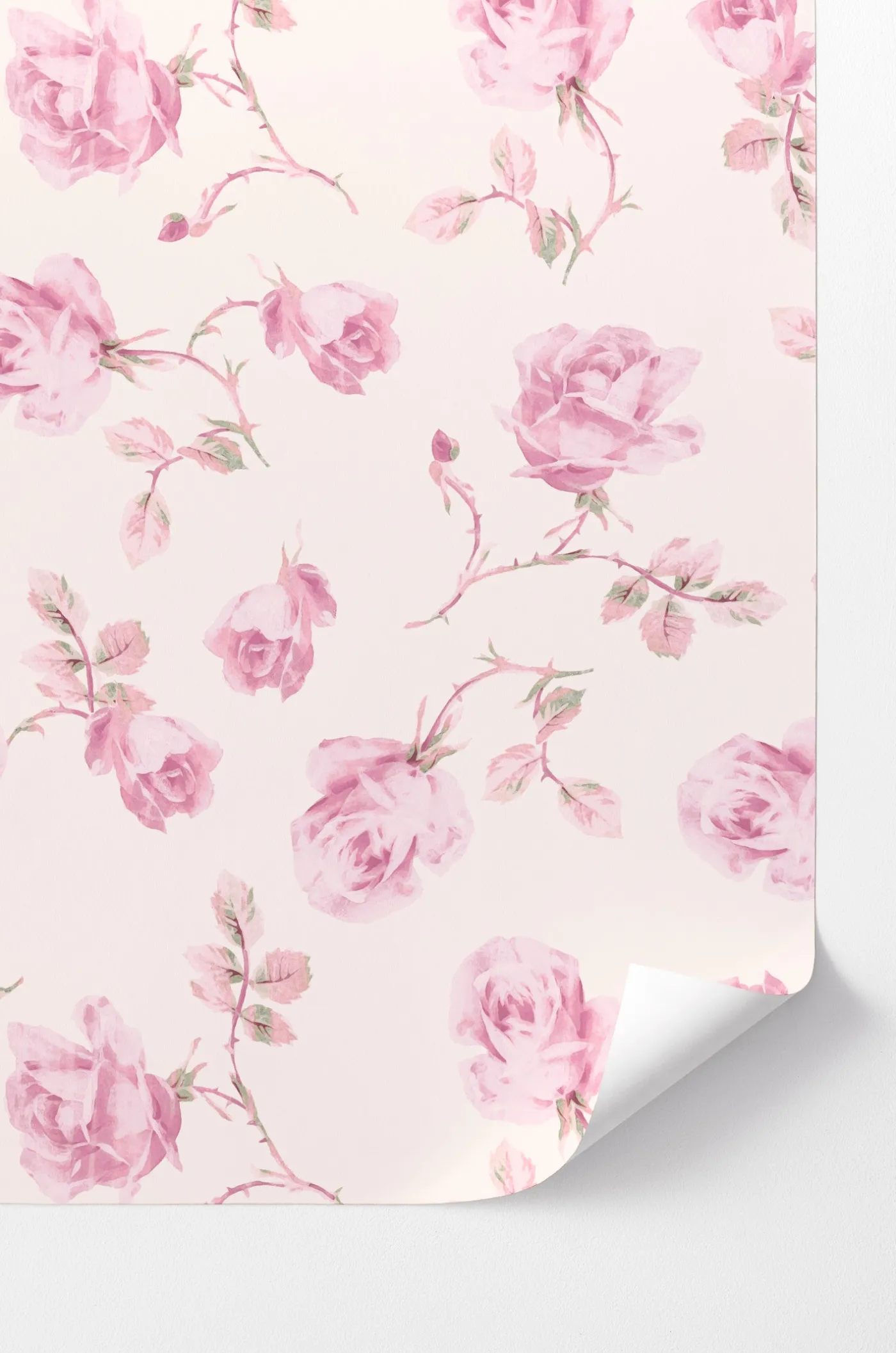 Chateau Rose Peel and Stick Wallpaper