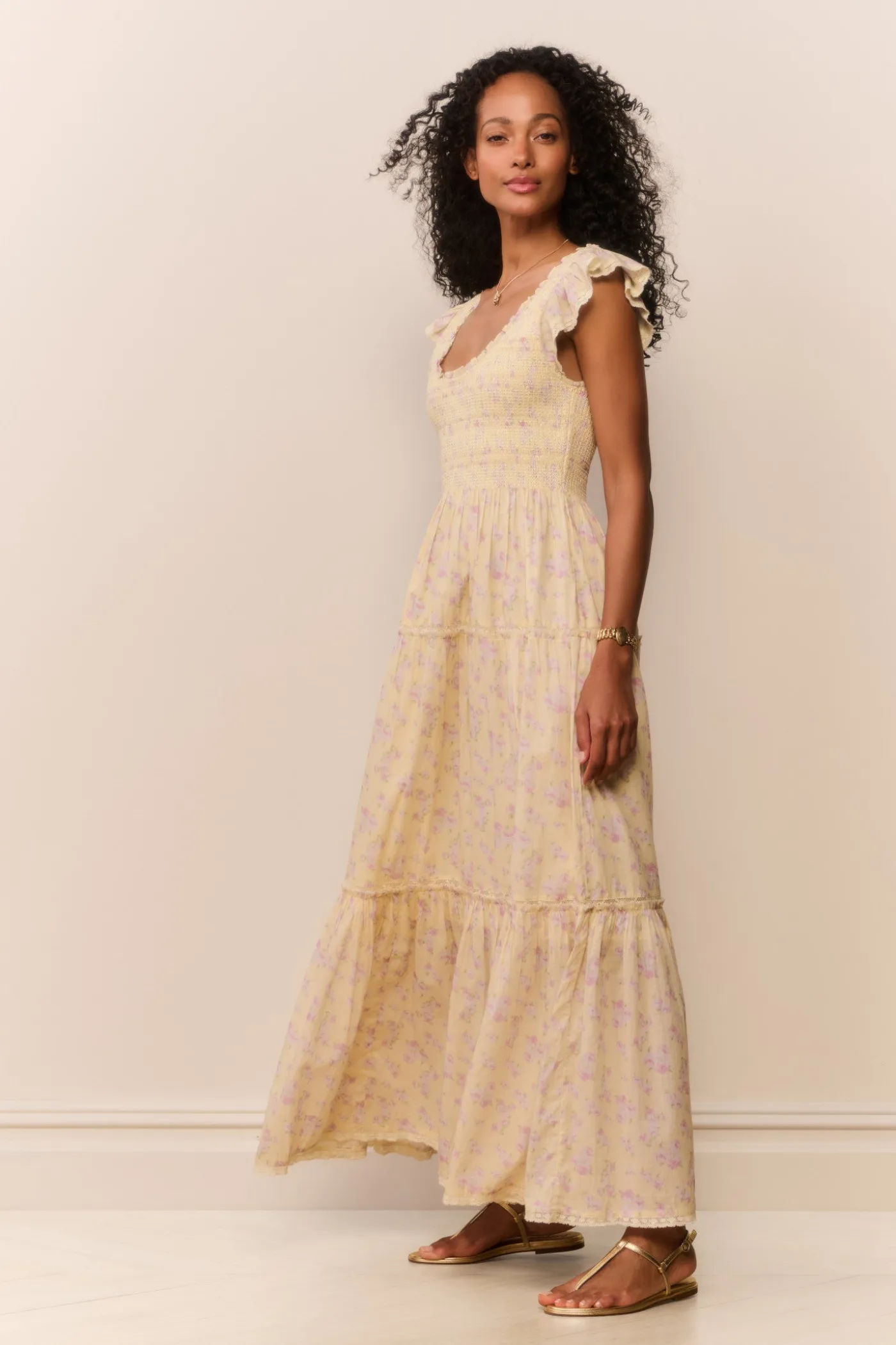Chessie Blooming Floral Maxi Dress