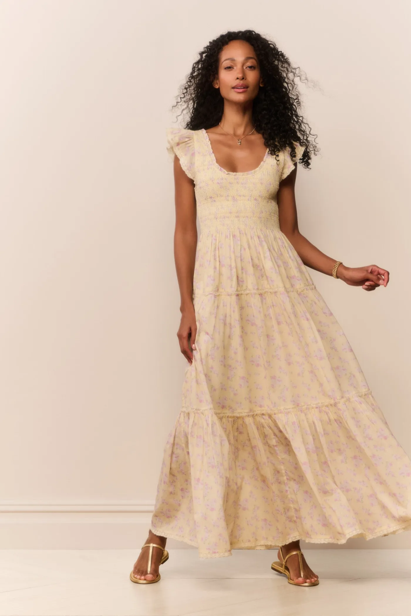 Chessie Blooming Floral Maxi Dress