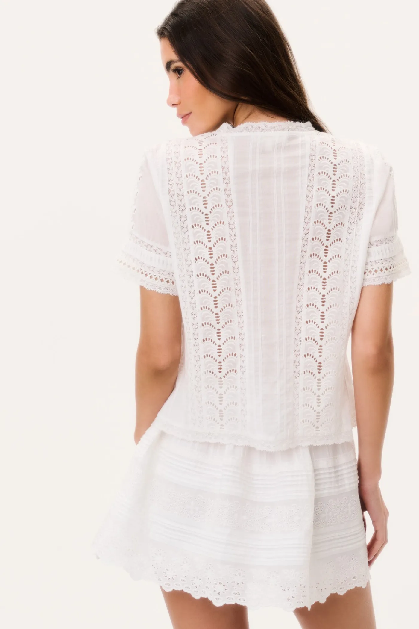 Ciela Cotton Victorian Top