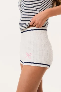 Coramay Knit Mini Shorts