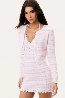 Dessa Cotton Crochet Cardigan