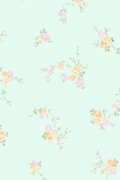 Ditsy Floral Ruffle Mini Skirt