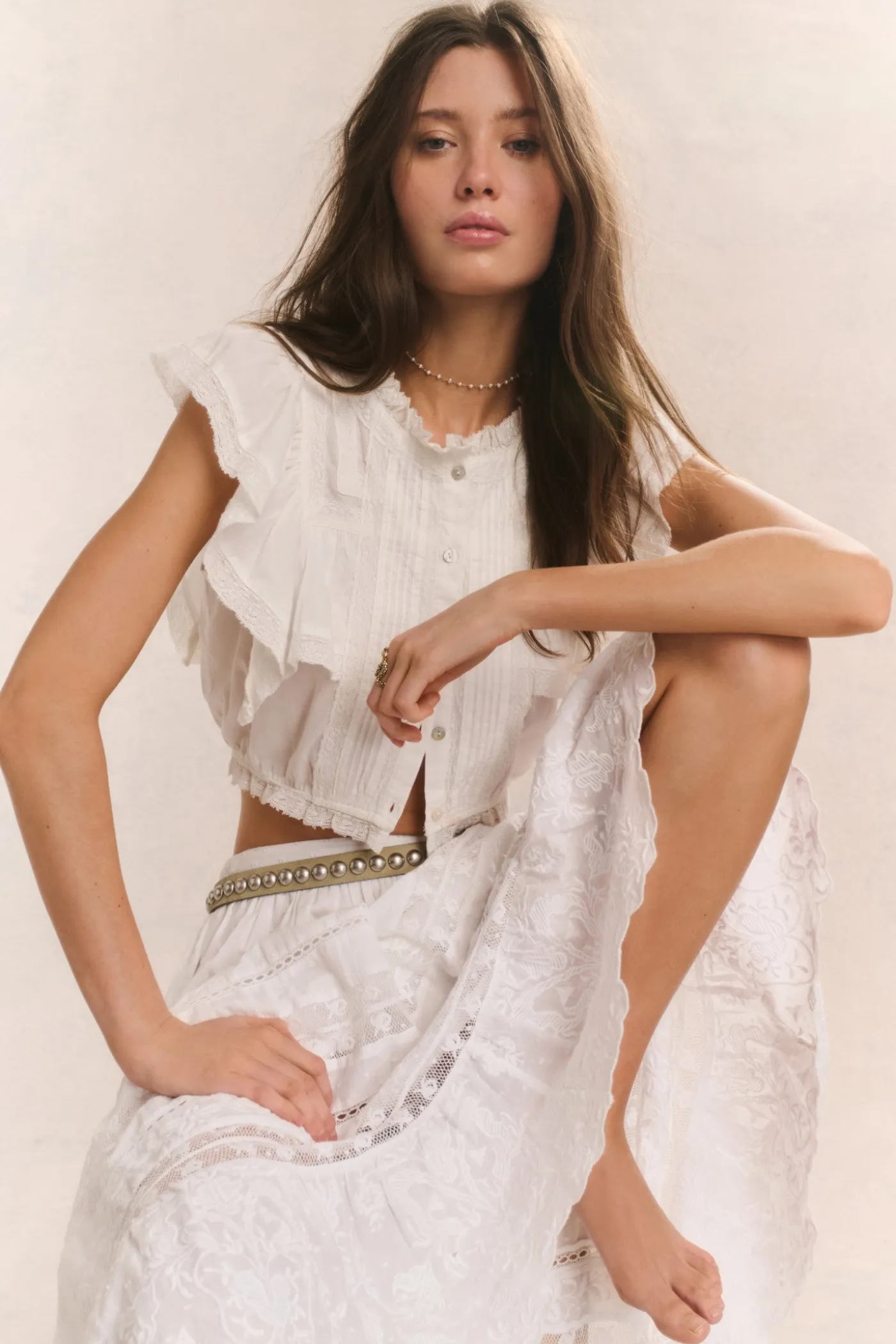 Donna Heritage Midi Skirt