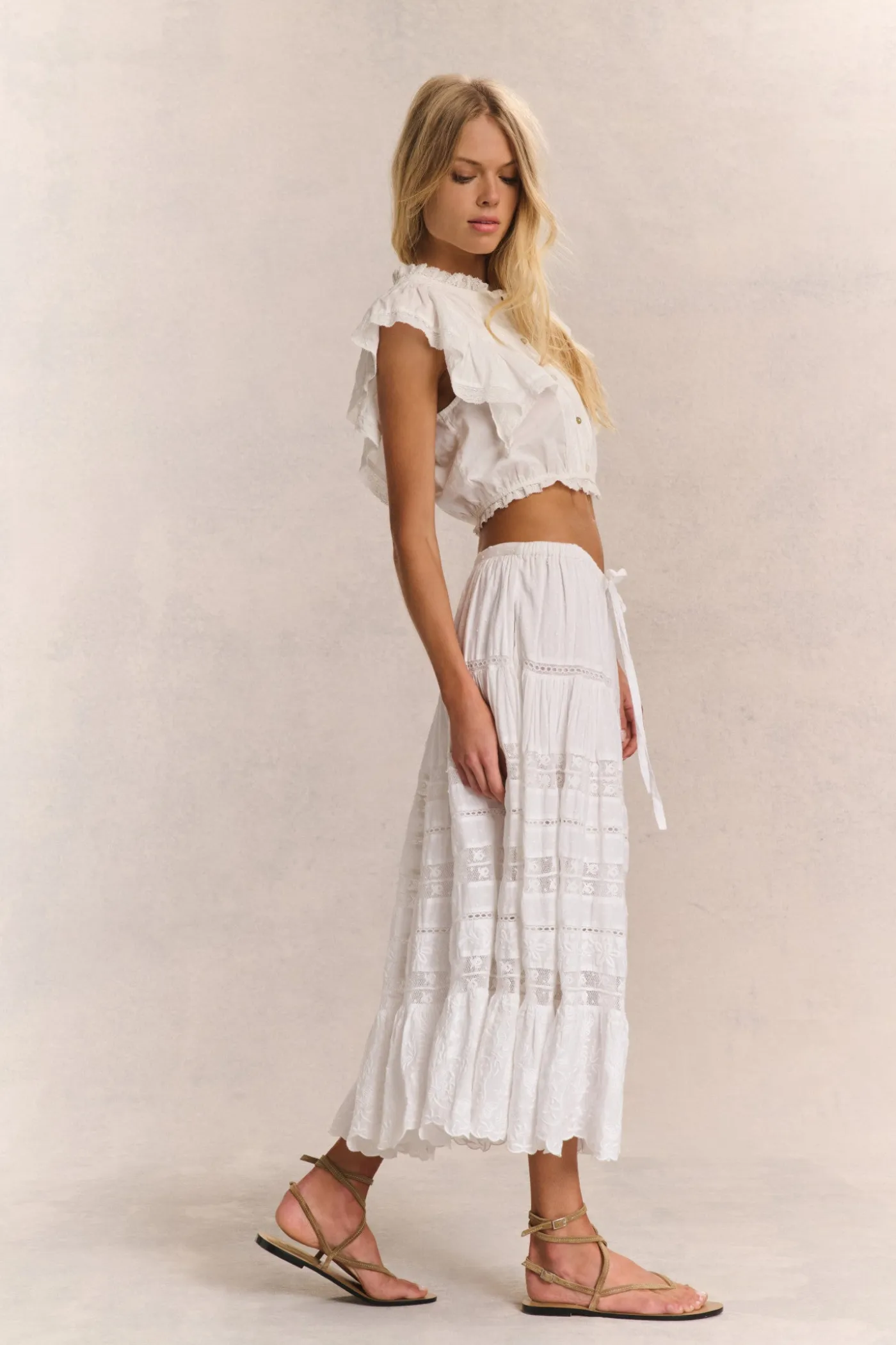 Donna Heritage Midi Skirt