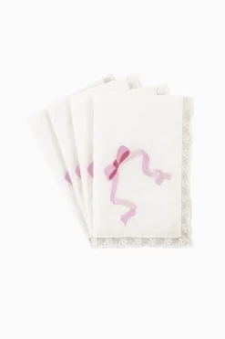Embroidered Napkins - Set of 4