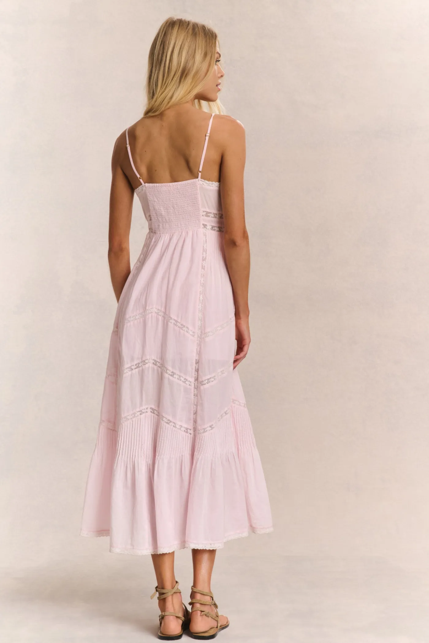 Esilda Heritage Cotton Midi Dress