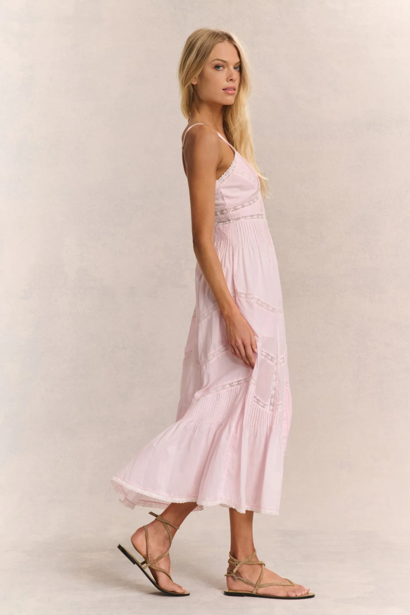 Esilda Heritage Cotton Midi Dress