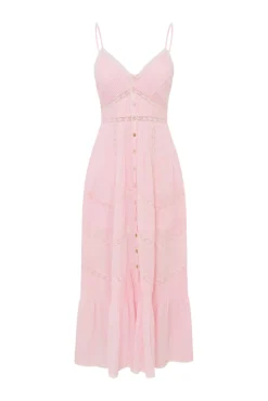 Esilda Heritage Cotton Midi Dress