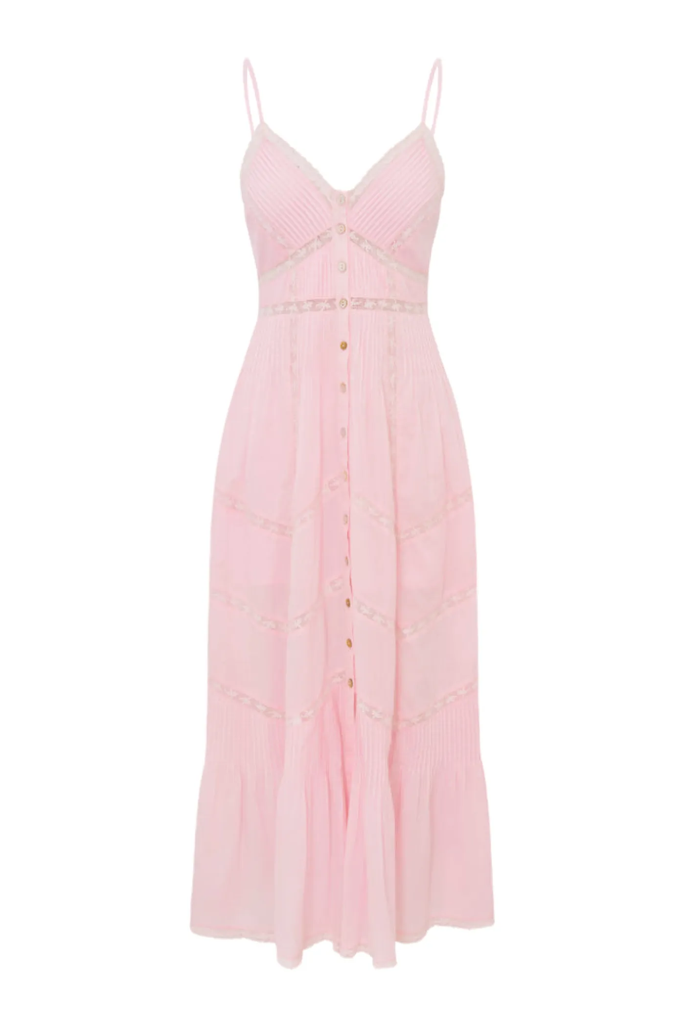 Esilda Heritage Cotton Midi Dress