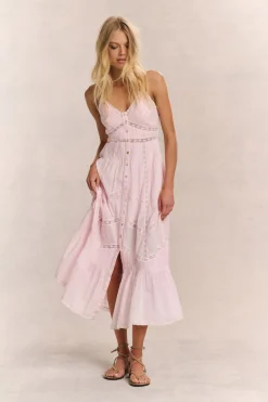 Esilda Heritage Cotton Midi Dress