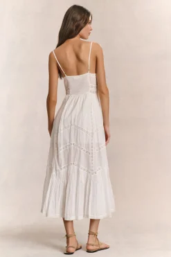 Esilda Heritage Cotton Midi Dress