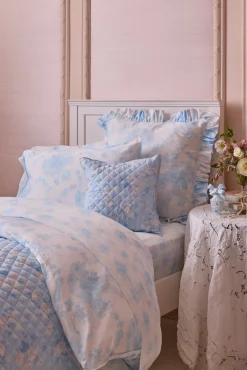 Floral Cotton Sateen Sheet Set
