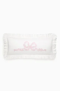 Forever In Love Ruffled Lumbar Pillow