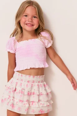 Girls Fabielle Cotton Top