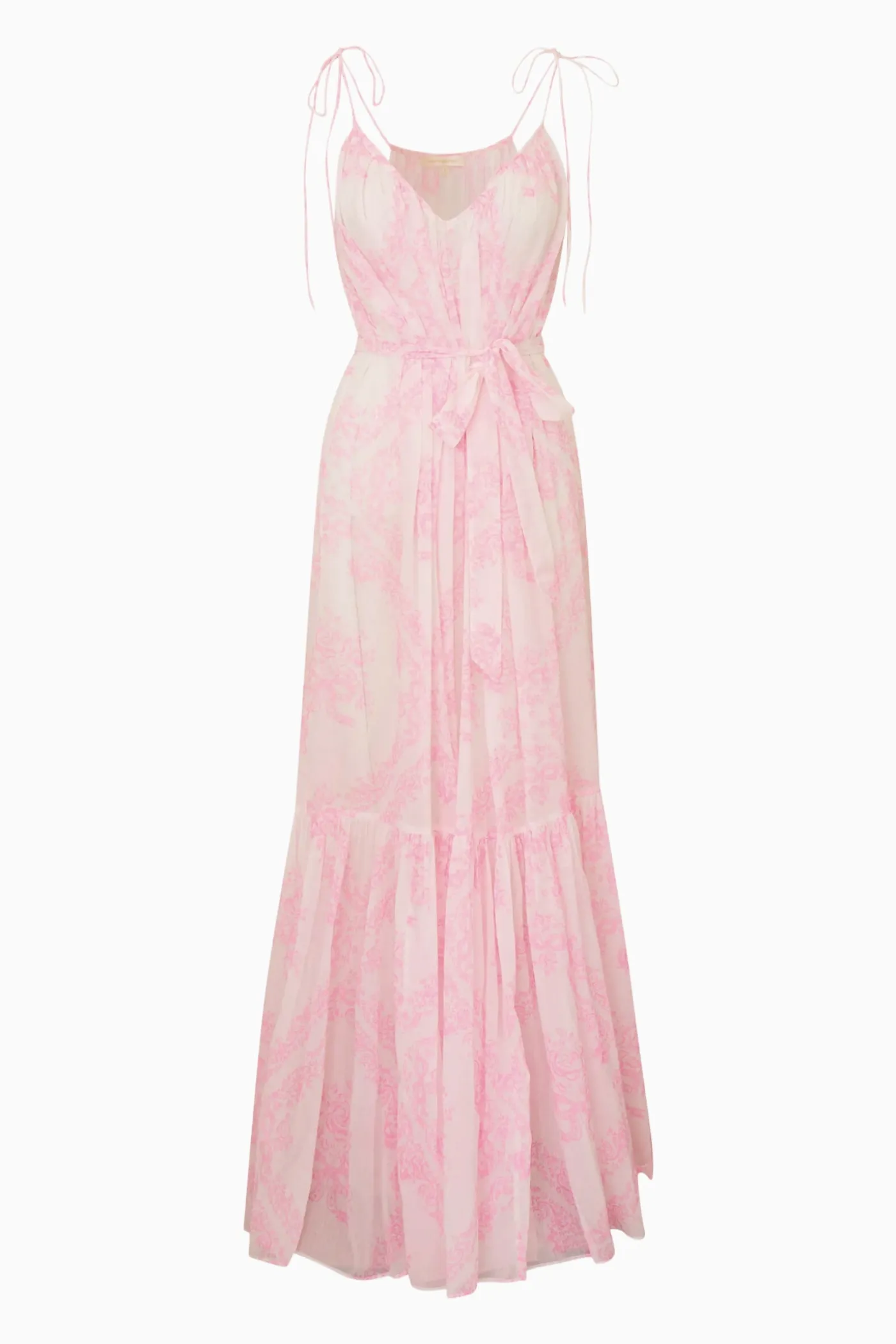Hale Cotton Toile Print Cover-Up Dress