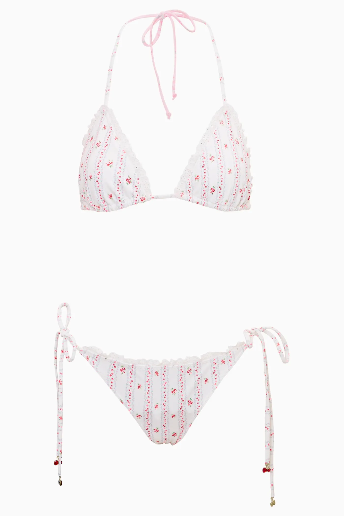Harbor Cherry Stripe Bikini