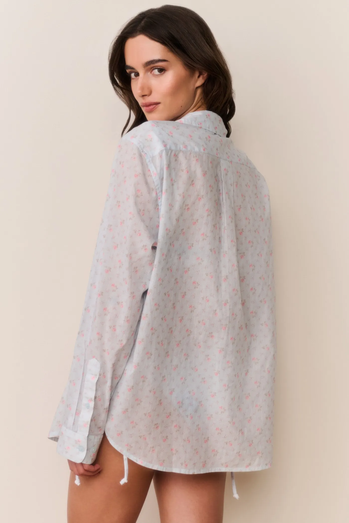 Hudley Floral Cotton Unisex Shirt