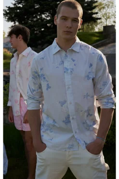 Hudley Heirloom Print Unisex Shirt