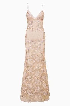 Innes Sequin Lace Gown