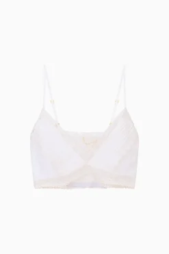 Ismene Cotton Victorian Bralette Top