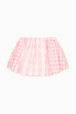 Jonie Seersucker Mini Skort
