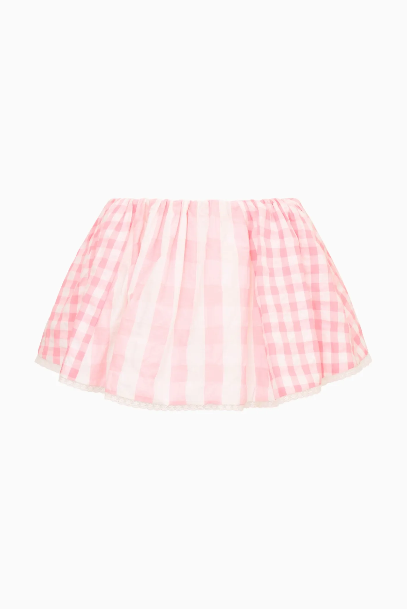Jonie Seersucker Mini Skort