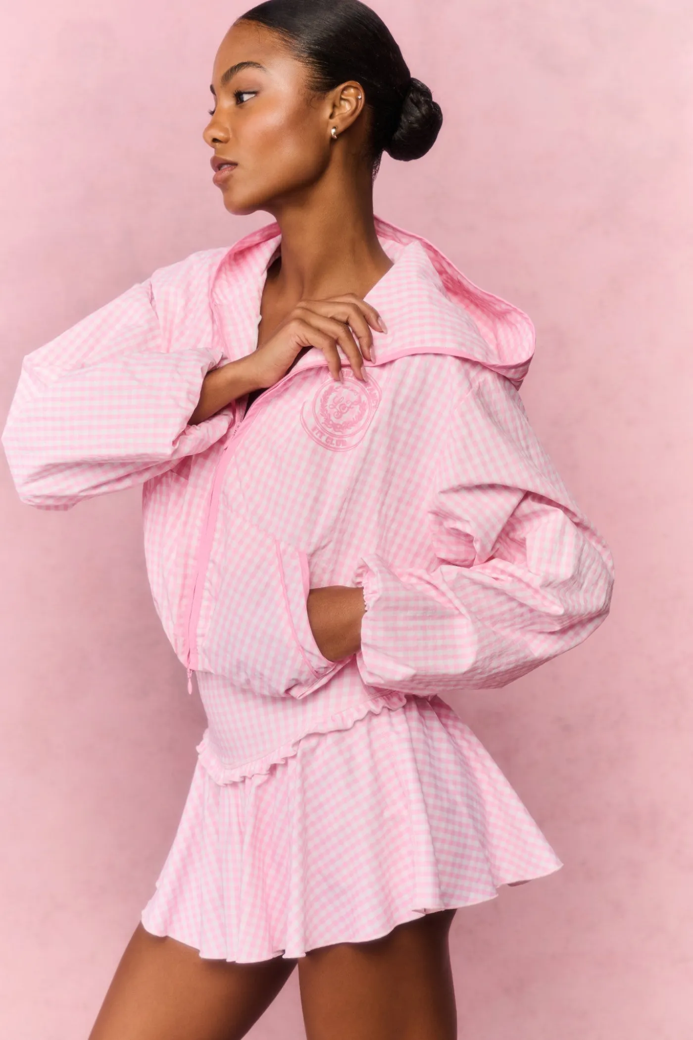 Kariana Gingham Windbreaker