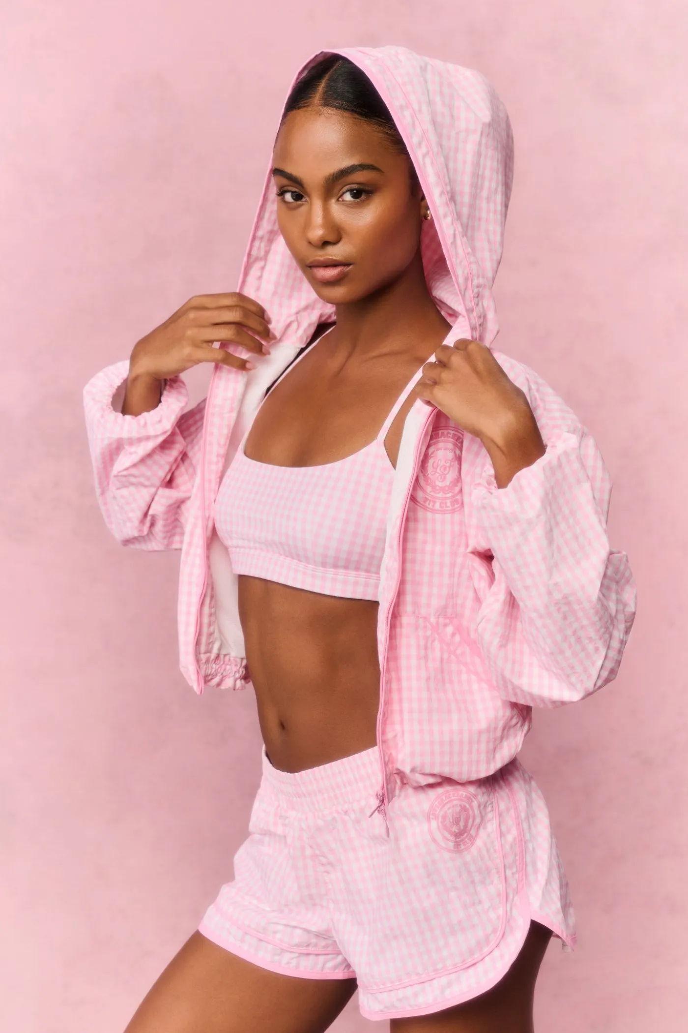 Kariana Gingham Windbreaker