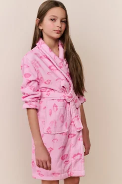 Kiss Print Kids Robe