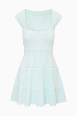Laighton Stretch Pointelle Mini Dress
