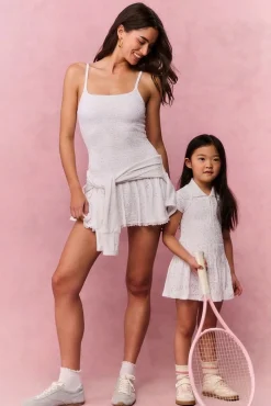 Leala Eyelet Active Dress