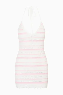 Lilibelle Cotton Crochet Mini Dress