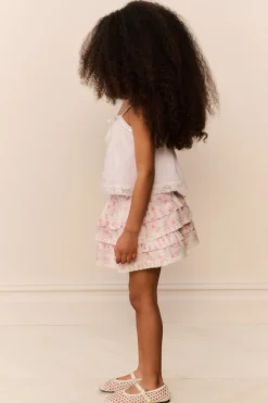 Little Girls Blooming Floral Billie Skirt