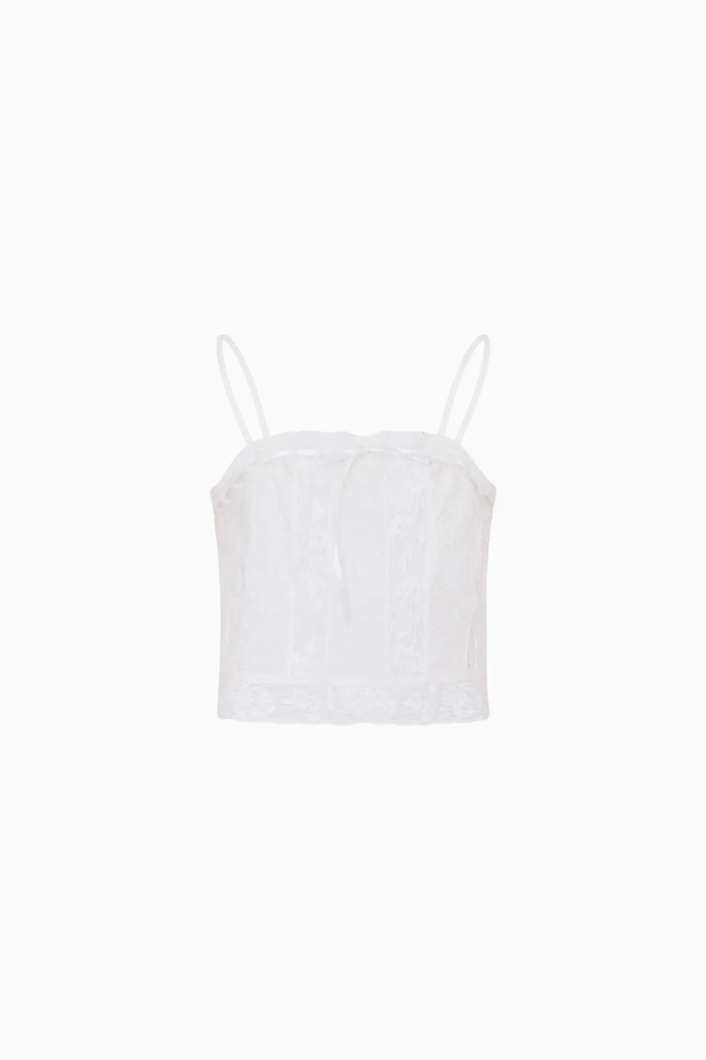 Little Girls Cotton Lace Quince Top