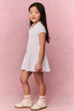Little Girls Courtley Eyelet Active Dress