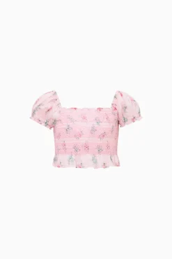 Little Girls Eau de Rose Fabielle Top