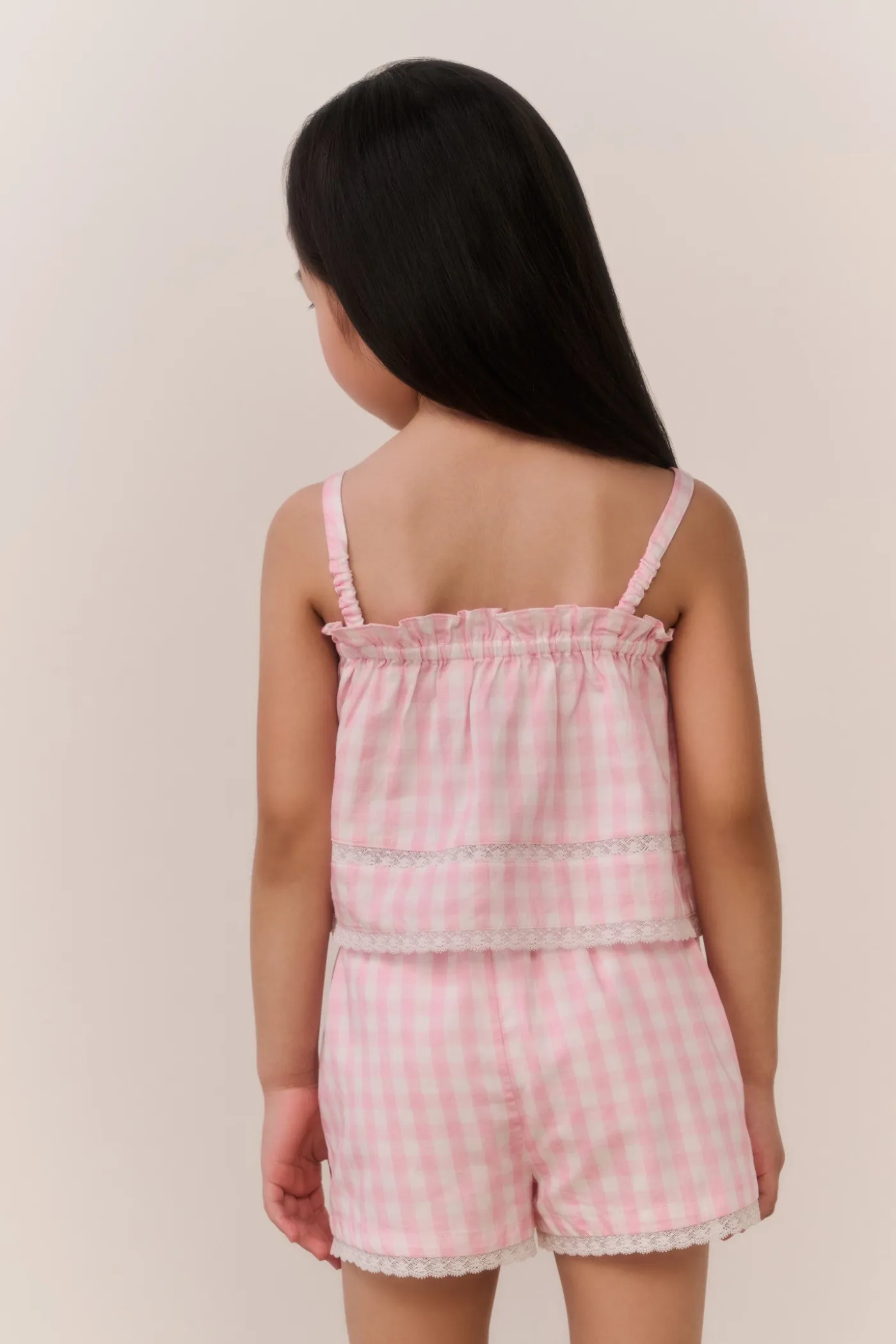 Little Girls Georgie Gingham Shorts