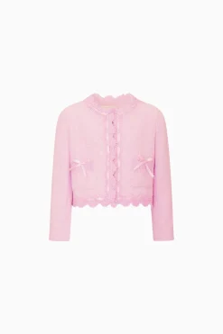 Little Girls Lace Tweed Erina Jacket
