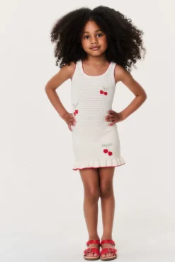 Little Girls Ottie Cherry Dress